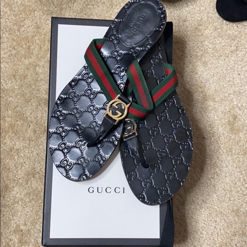 Gucci Flip Flops